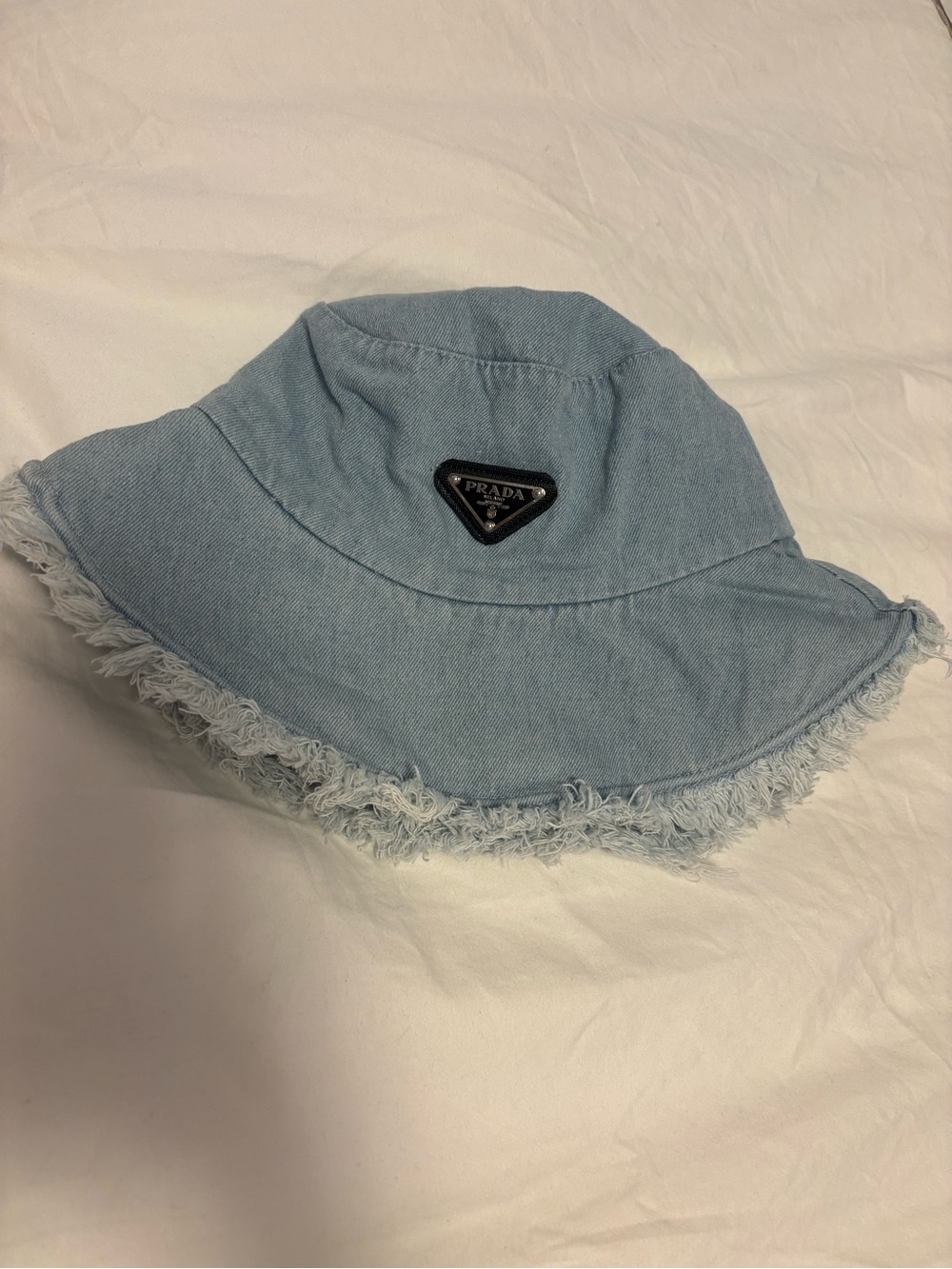 Light Blue Denim Bucket Hat